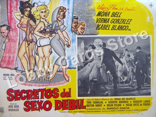 MONNA BELL/SECRETOS DEL SEXO DEBIL